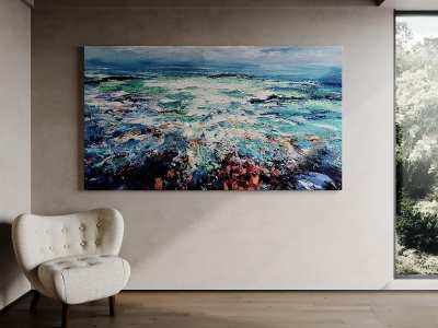 现代装饰画3D模型下载